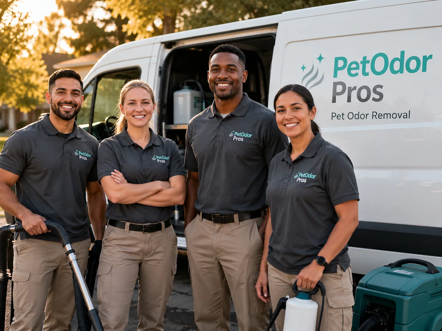 Pet Odor Removal team serving Hastings, PA